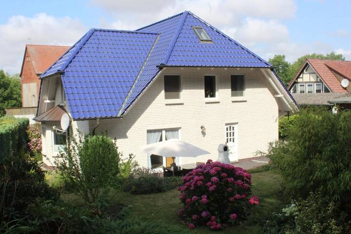 Ferienwohnung für 6 Personen, mit Terrasse und Garten sowie Ausblick in Patzig