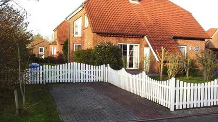 Ferienhaus für 4 Personen, mit Garten und Terrasse, mit Haustier in Neßmersiel