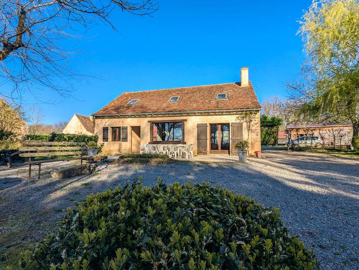 Gemütliches Ferienhaus mit Pool und Sportmöglichkeiten im Herzen des Berry in Mouhers, La Châtre und Umgebung