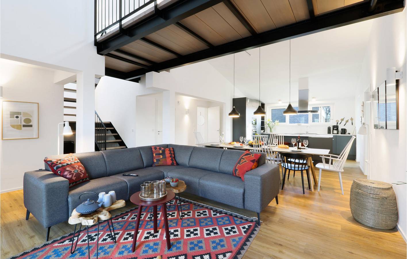 Luxuriöses Apartment mit Parkplatz und Terrasse in der Nähe von Fluss und Restaurant in Marissa Ferienpark, Lembruch
