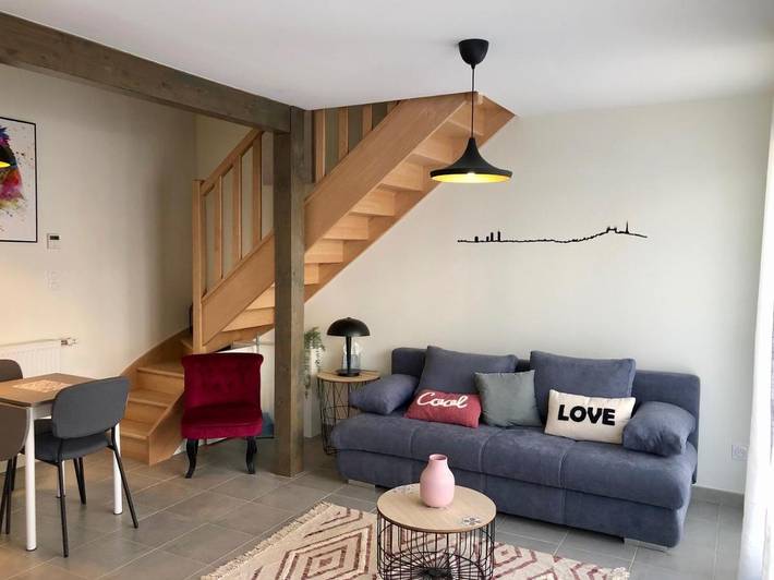 Appartement de vacances pour 2 personnes, avec Balcon et Terrasse à Saint-Priest
