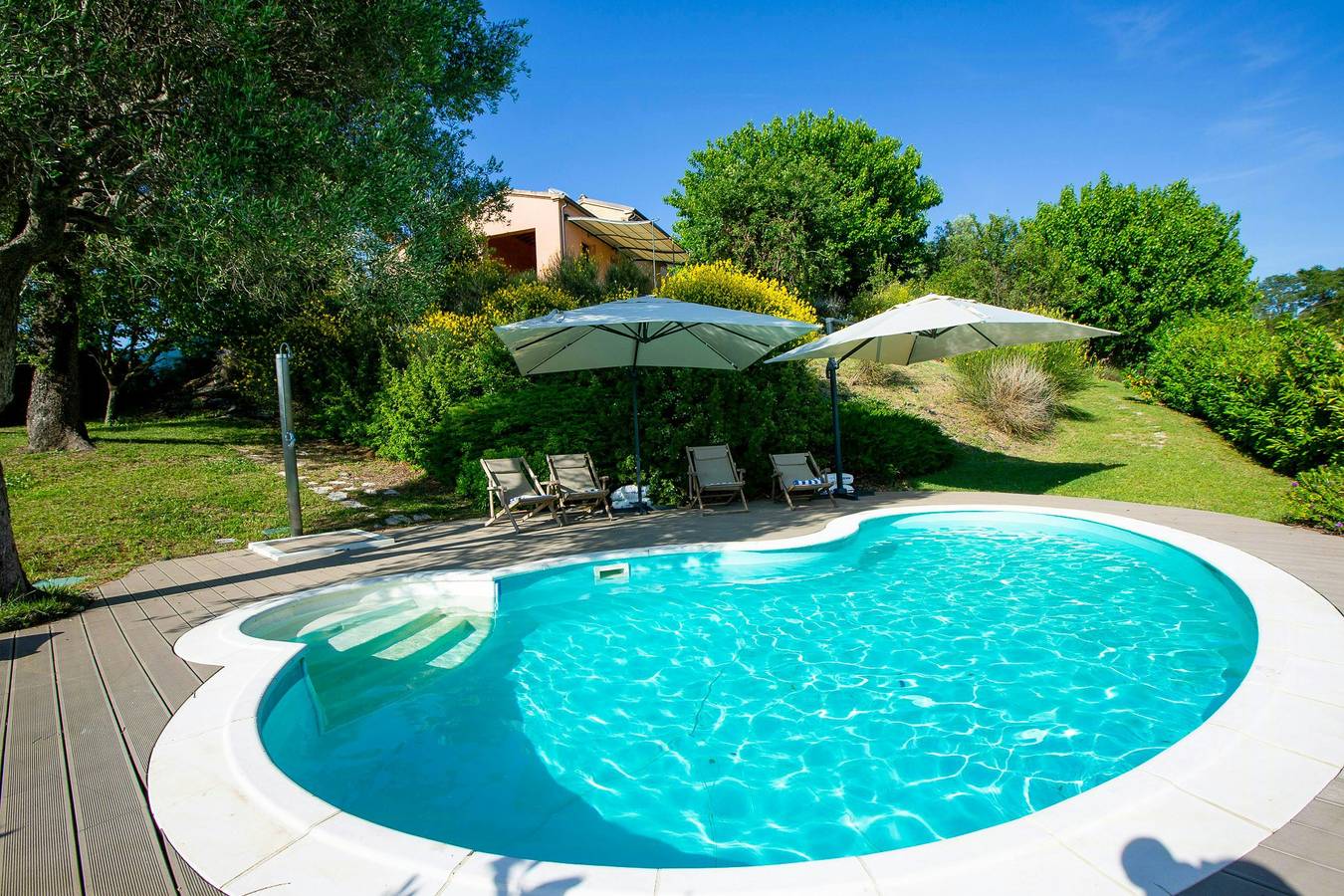 Villa mit Sauna zwischen Hügeln und dem Dorf Ostra in Ostra, Ancona Provinz