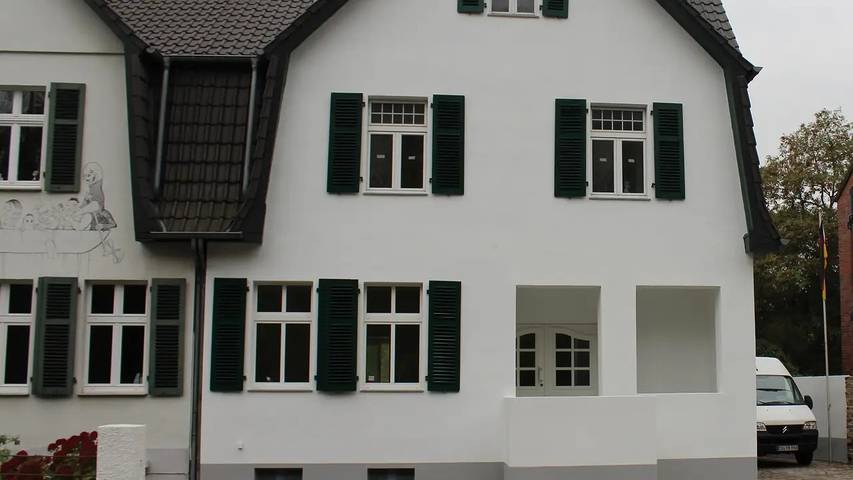 Ferienwohnung für 5 Personen, mit Garten und Balkon, mit Haustier
