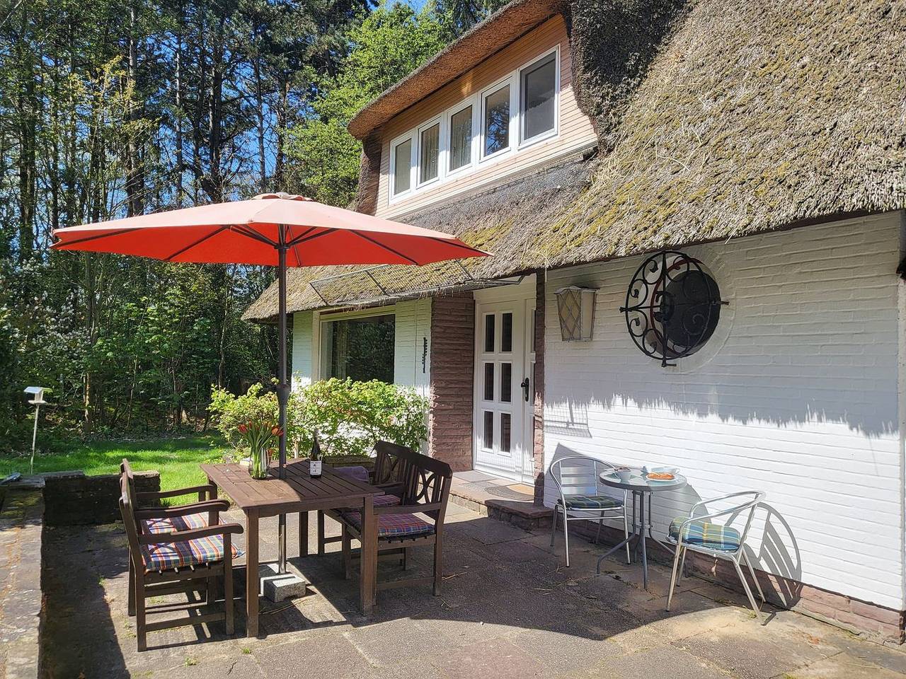 Ferienhaus „Peter“ unter Reetdach in St. Peter Ording in St. Peter-Ording, Eiderstedt