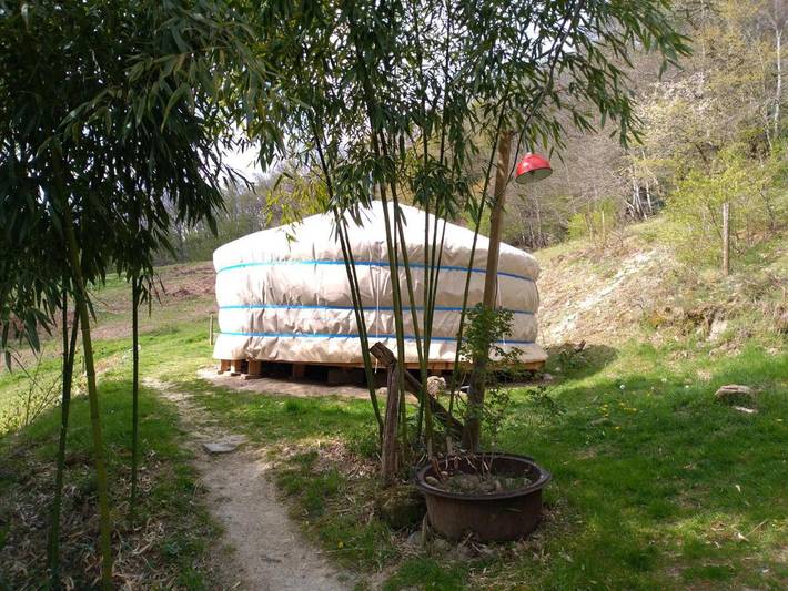 Tente pour 4 personnes, avec vue, animaux acceptés dans Saône-et-Loire - 3