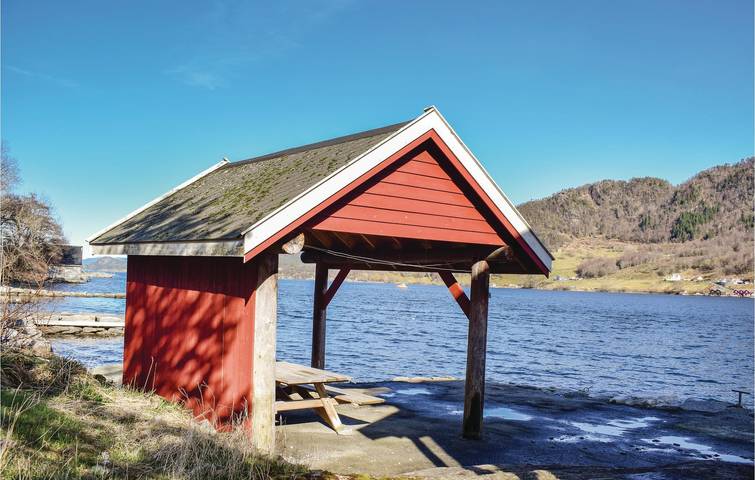 Ferienhaus für 6 Personen mit Terrasse in Vindafjord