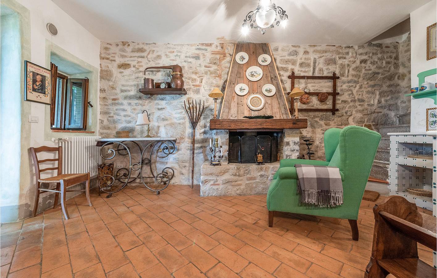 Appartement de vacances entier, Appartement confortable avec parking privé et Internet in Semproniano, Province de Grosseto