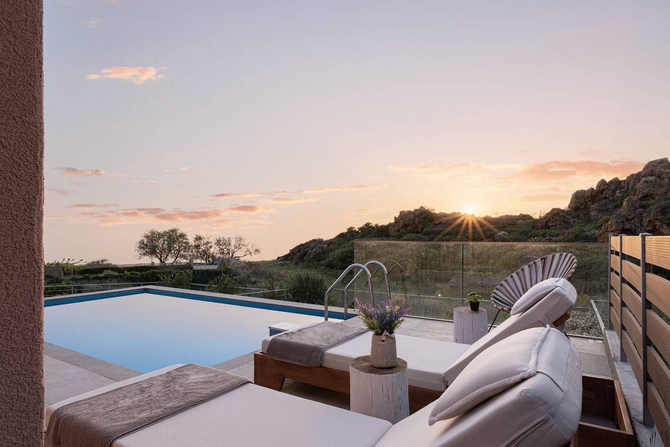 Exquisite Lemnos Villa | Villa Eris | 2 Bedrooms | Modern Furnishing | Private Outdoor Pool | Fully Furnished Patio | Agios Ioannis in Limnos