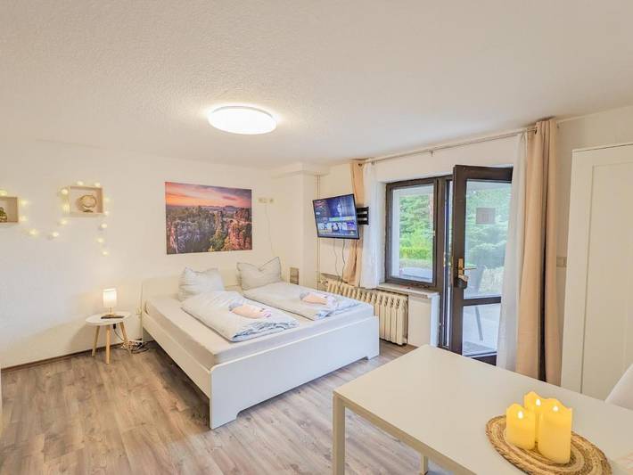 Ferienwohnung für 2 Personen, mit Terrasse in Lichtenhain