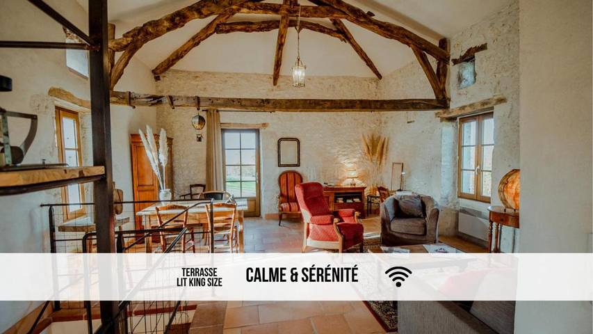 Maison de vacances pour 4 personnes, avec vue ainsi que terrasse et jardin, animaux acceptés