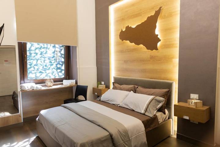 BnB für 2 Personen, mit Garten und Ausblick in Catania