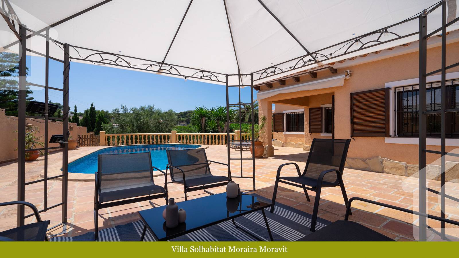 Villa für 6 Personen mit Terrasse in Cap Blanc, Teulada (Spanien)