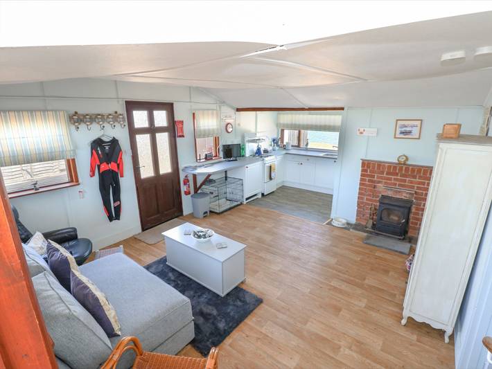 Strandhütte für 3 Personen, mit Garten in Südengland - 4