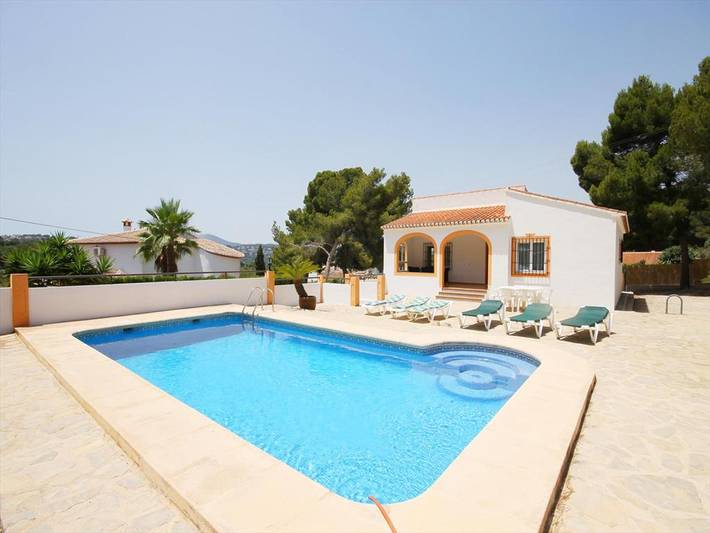 Ferienhaus für 6 Personen, mit Terrasse und Garten sowie Ausblick an der Costa Blanca - 2