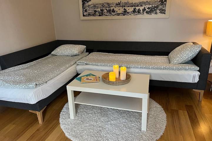 Location de vacances pour 4 personnes, avec terrasse ainsi que sauna et jardin à Lulea - 3