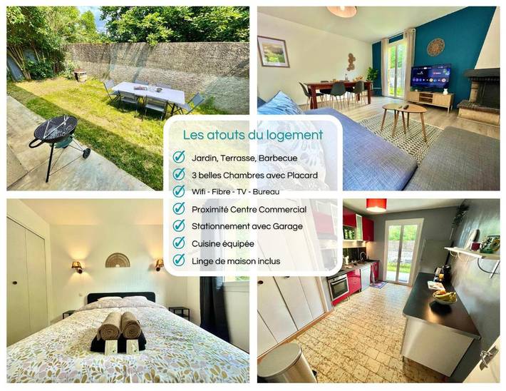 Location de vacances pour 8 personnes, avec jardin à Roques - 2