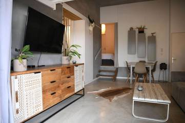 Gîte pour 4 personnes, avec terrasse et vue dans La Saline (Saint-Paul)