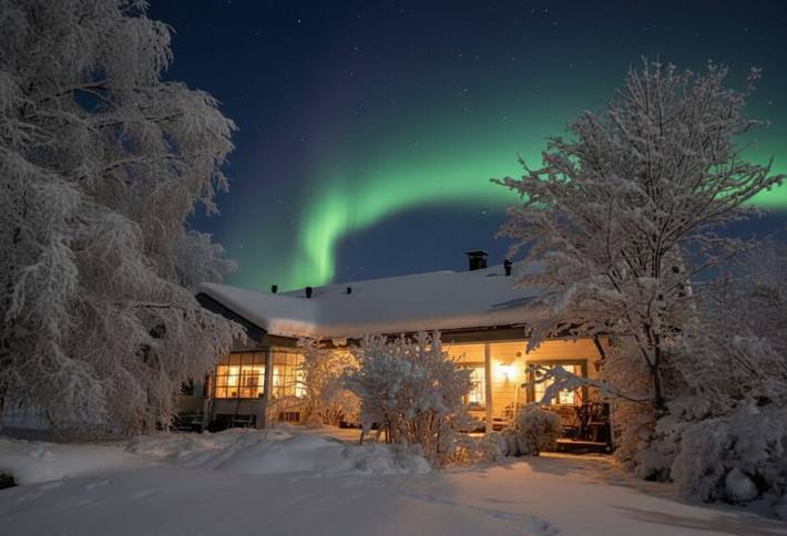 Cozy 3Br Home | River Views & Private Sauna in Rovaniemi, Laponia