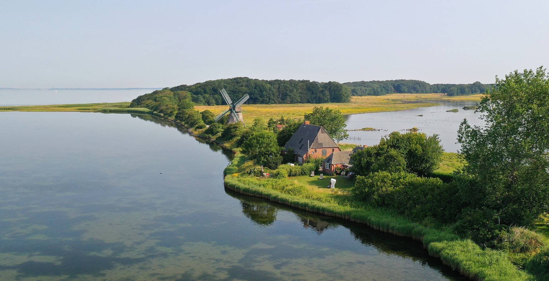 Helenes Häuschen - Schloss Gelting in Geltinger Birk, Nieby
