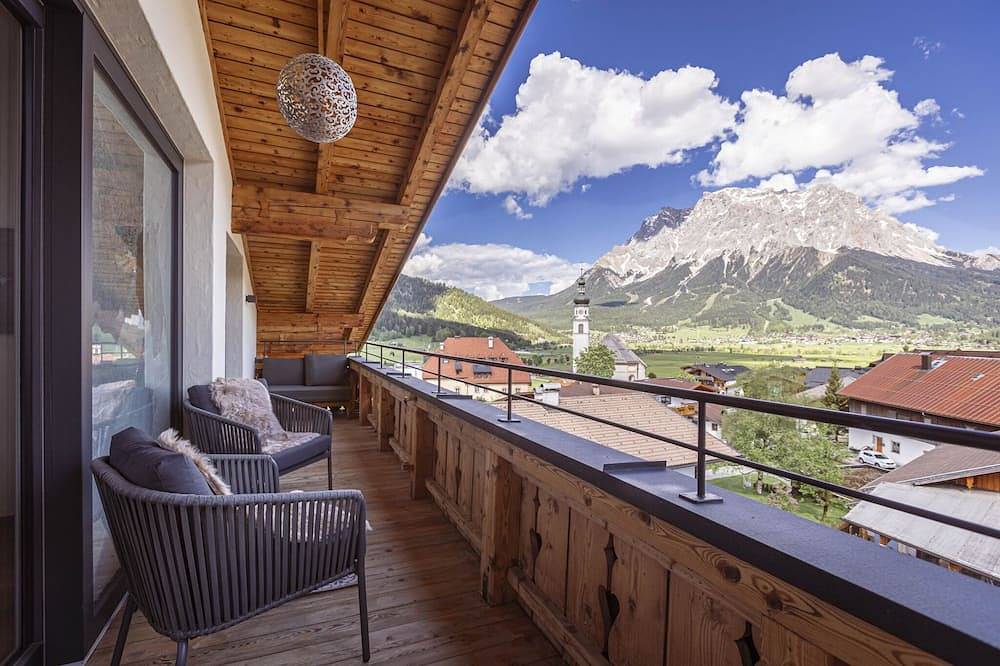 Geheel appartement, Luxe appartement met sauna in Tirol in Lechtal Alps, Lermoos