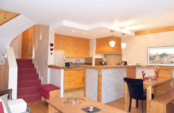 Gîte pour 6 personnes, avec balcon à Val-d'Isère