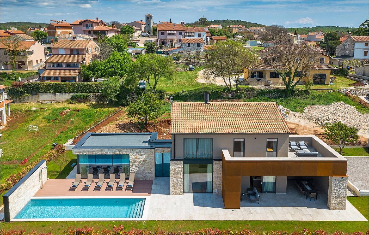 Ferienhaus für 8 Personen mit Terrasse in Bale, Rovinj und Umgebung