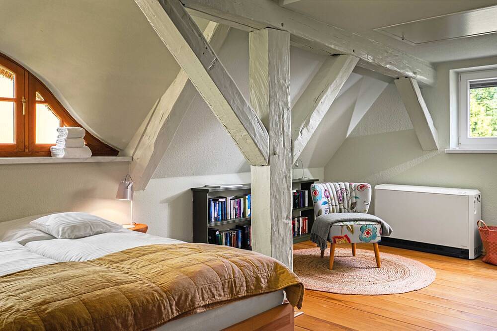 Pommernhaus Seevogelhof in Rieth Kamin Ruderboot - Reetgedecktes Fachwerkhaus, in Rieth am See, Luckow