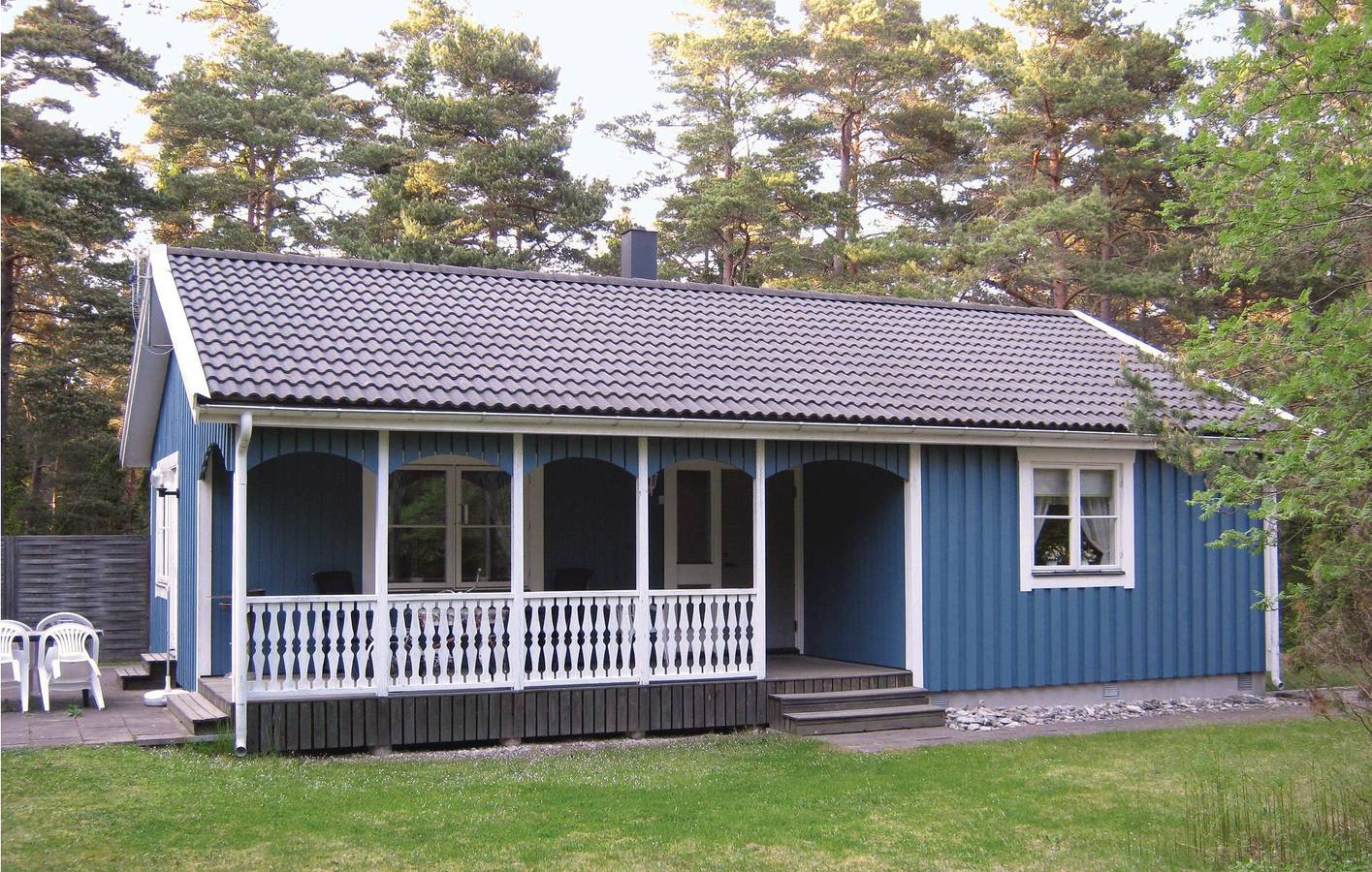 Feriehus for 6 personer med terrasse in Gotland
