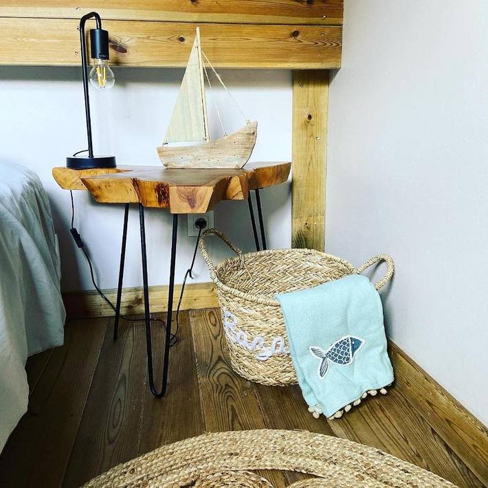 Maison de vacances pour 4 personnes, avec balcon et jacuzzi