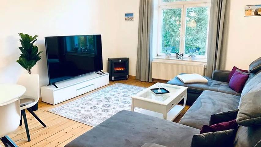 Ferienwohnung für 8 Personen, mit Sauna und Balkon sowie Garten in Gehlsdorf - 4