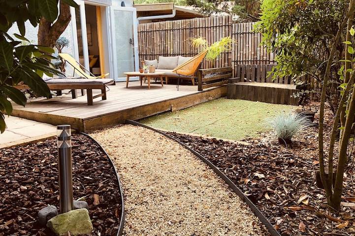 Appartement de vacances pour 3 personnes, avec terrasse et jardin - 1