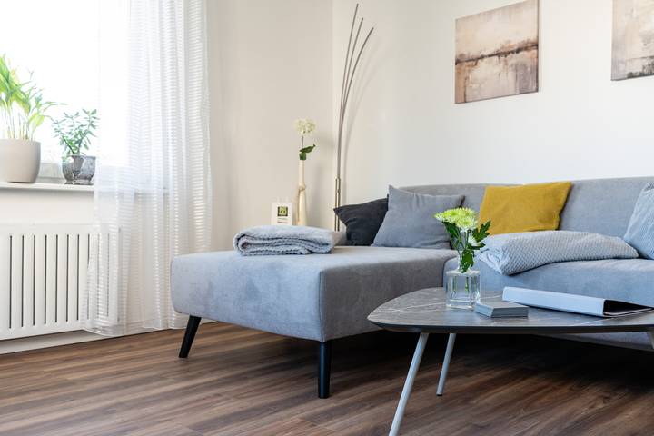 Hel lejlighed, Apartment 'Haus Am Idyllischen Bach' with Private Garden and Wi-Fi in Rheinau, Central Black Forest