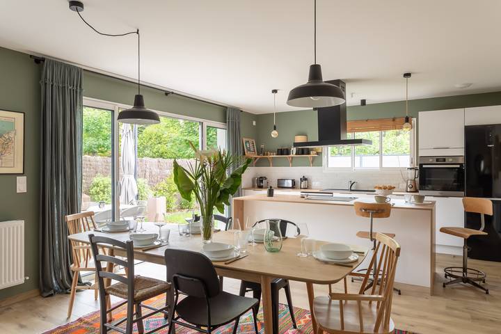 Location de vacances pour 8 personnes, avec terrasse et jardin à Lancieux - 3