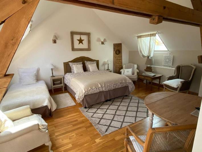 Cottage pour 3 personnes, avec terrasse et jardin dans Brie (Somme)
