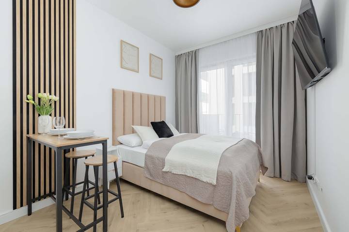 Ferienwohnung für 2 Personen, mit Garten in Stettin