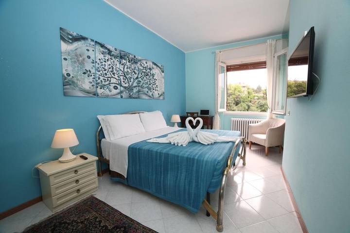 Bed and breakfast per 3 persone, con panorama e giardino - 1