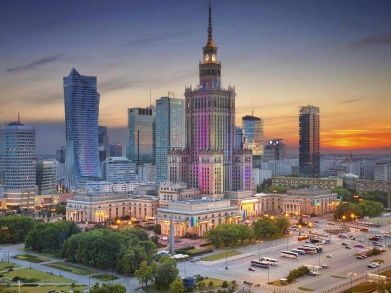 Entire apartment, Platinum Towers in Warsaw, Masovia