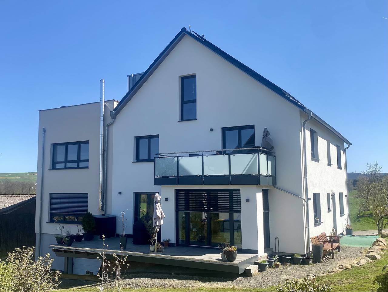 Rhön Glück – Die Ferienwohnung mit Weitblick - Ferienwohnung (60qm) mit Weitblick in Eichenzell, Rhön-Hessen