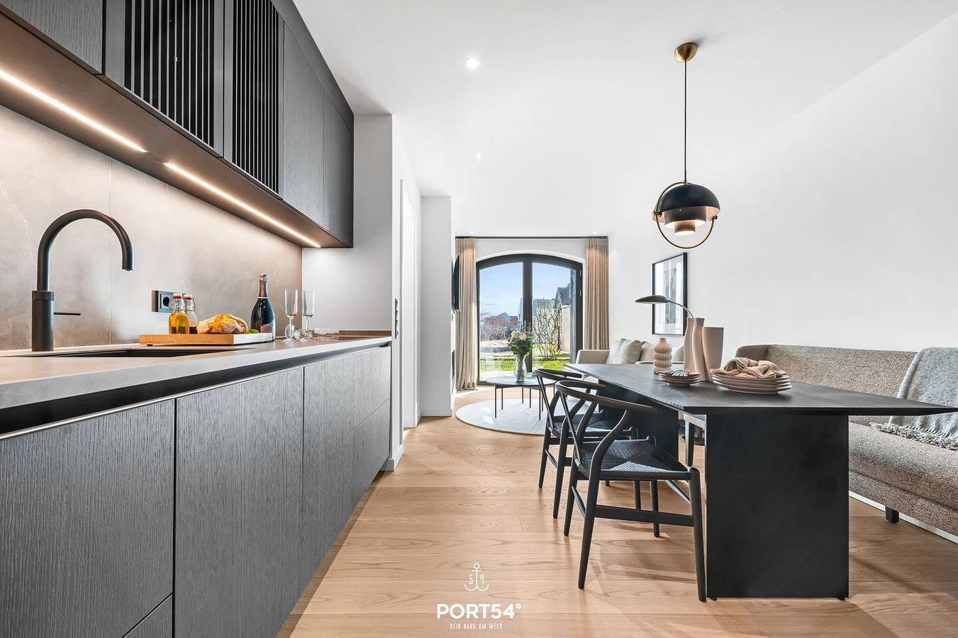 Ganze Wohnung, Manhattan Suite Neuer Luxus über 2 Etagen mit Finnischer und Infrarot Sauna in List (Sylt), Sylt