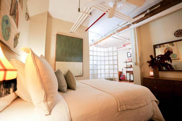 Loft per 2 persone, con animali domestici a Brooklyn