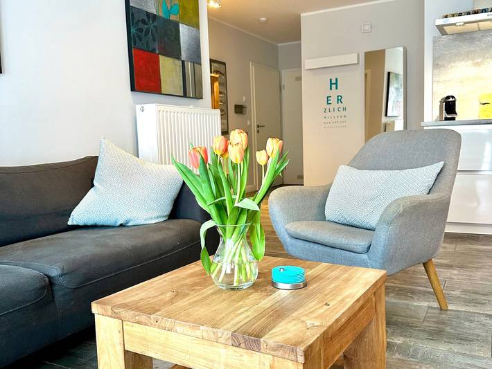 Ferienwohnung für 4 Personen, mit Garten in Norddeich Mole - 2