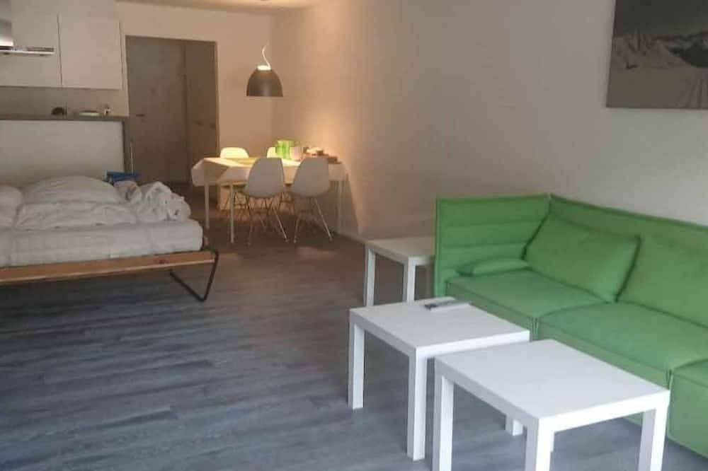 Ganze Wohnung, Appartmenthaus Lenza 504 Appartement/Fewo, Dusche oder Bad, Wc 1½-Zimmerwohnung in Davos Platz 1, Davos