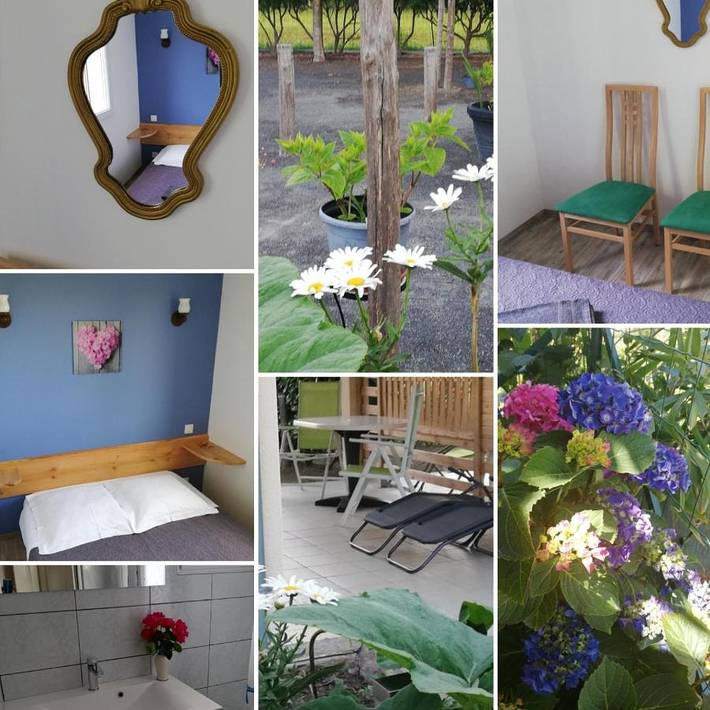 Location de vacances pour 2 personnes, avec Terrasse ainsi que Jardin et Vue à Pontorson - 3