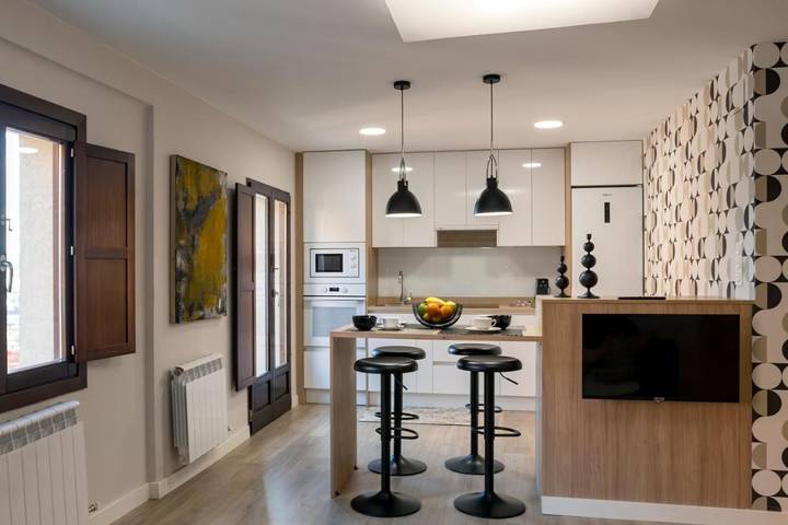 Gîte pour 5 personnes, avec Balcon et Vue à Burgos