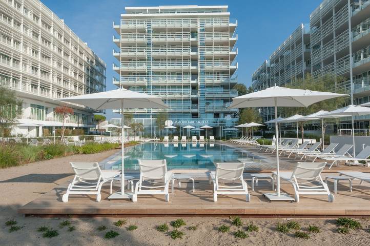Ferienwohnung für 6 Personen, mit Terrasse und Pool in Lido di Jesolo