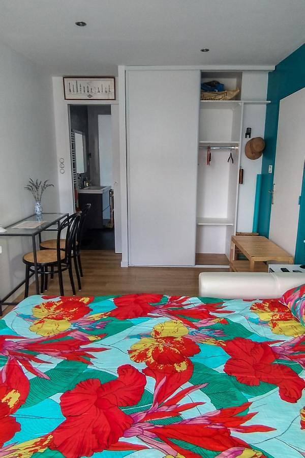 Double Room with Private Bathroom in Ploemeur, Côte des Mégalithes