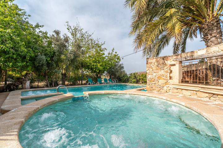 Landhaus für 8 Personen, mit Garten und Kinderpool sowie Whirlpool in Alicante Provinz - 2