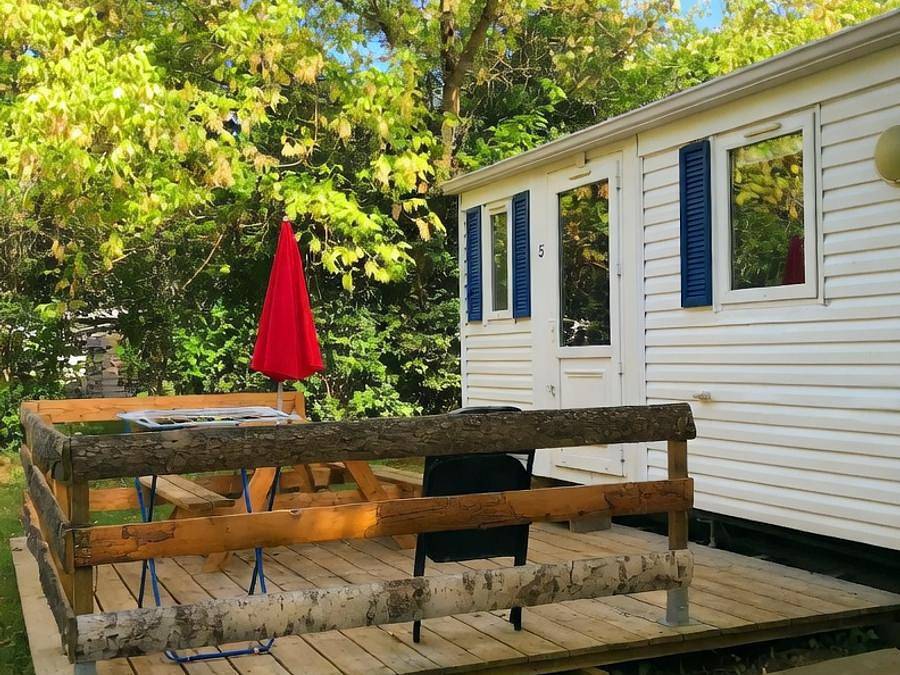 Camping La Bernede  - Mobilhome 4 personnes - Super Mercure in Rennes-les-Bains, Parc naturel régional Corbières-Fenouillèdes