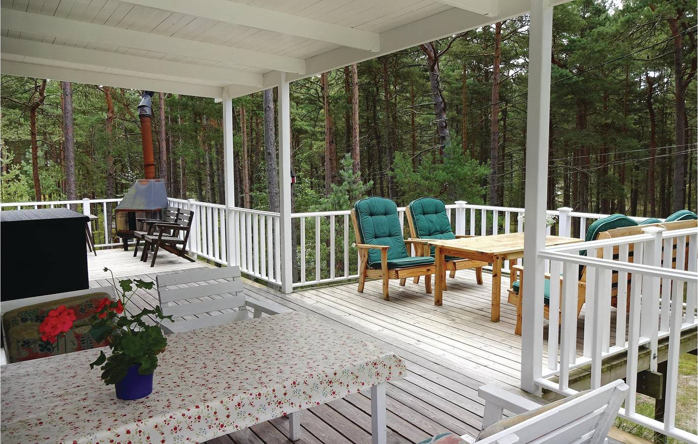 Holiday home for 6 people with terrace in Yngsjö, Swedish Baltic Sea