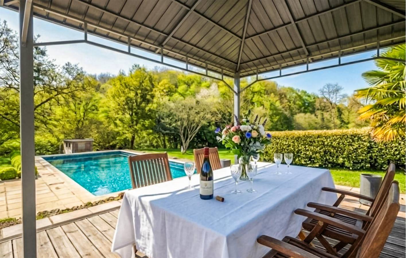 Charmant appartement de 150 m² avec piscine et jardin, à 2 km du centre-ville in Saint-Benoît, Région de Limoux